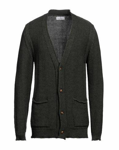 Bellwood Man Cardigan Military green Acrylic, Alpaca wool, Wool, Viscose Cover