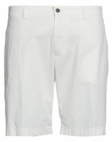 Berwich Man Shorts & Bermuda Shorts Cream Cotton, Elastane Cover