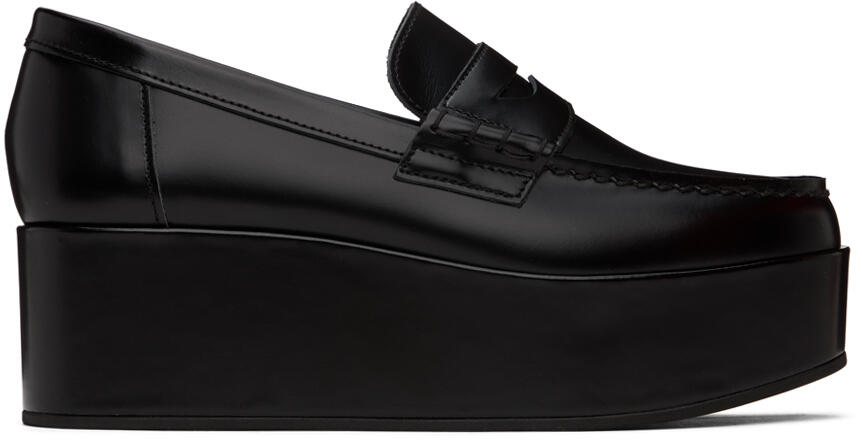 Comme des Garçons Girl Black Platform Loafers Cover