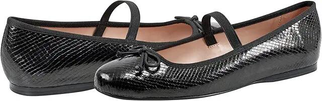 Bandolino Phalon (Black Snake) Women's Flat Shoes Cover