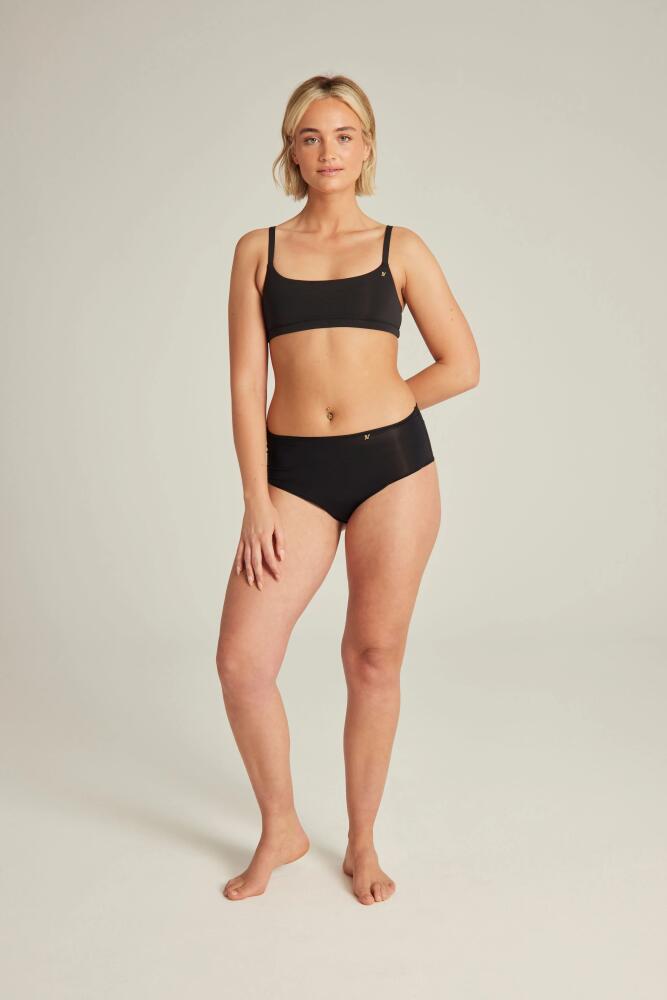 Nudea The Stretch High Waisted Brief in Black Cover