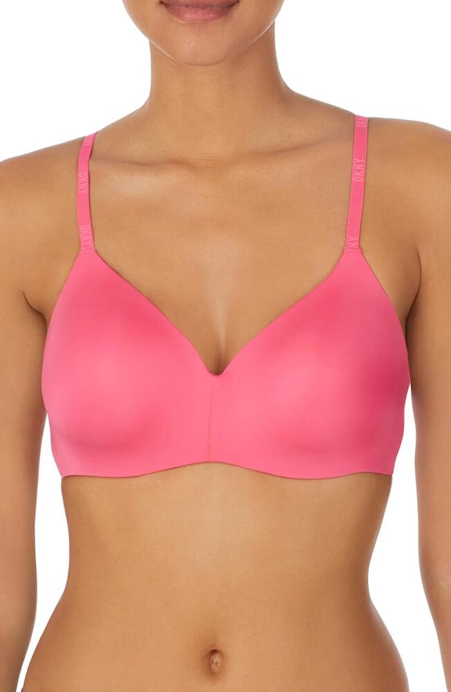 DKNY Litewear Wireless Contour Bra in Pink Taffy Cover