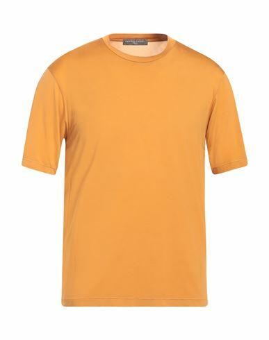 Daniele Fiesoli Man T-shirt Mandarin Cupro, Elastane Cover