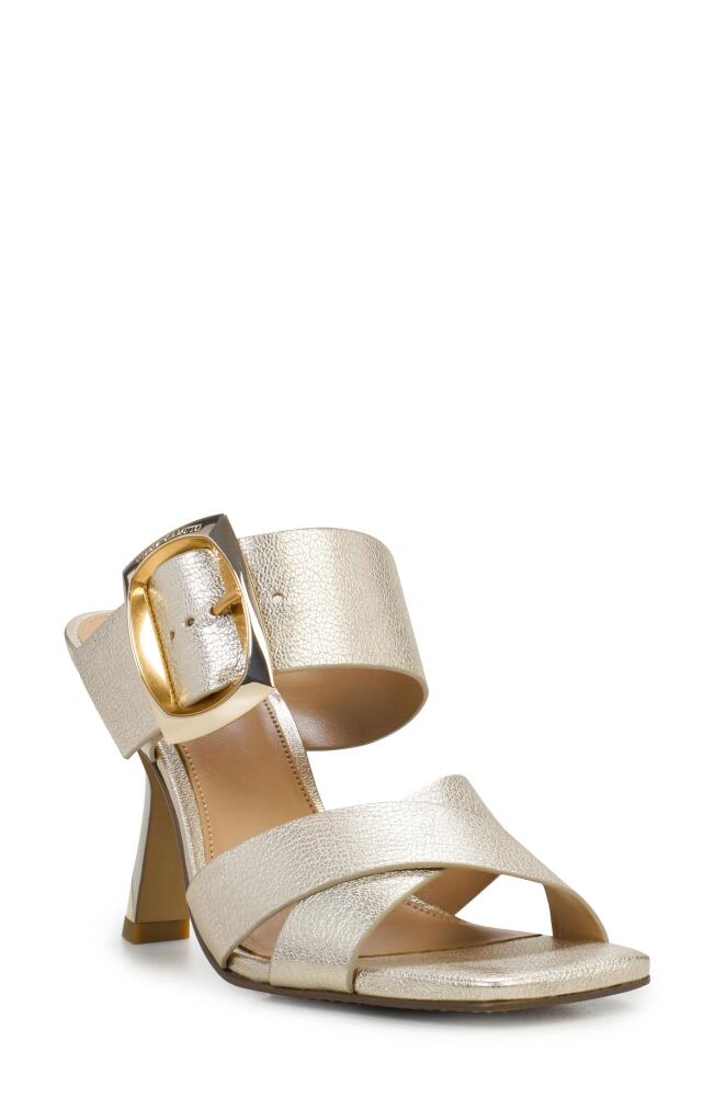 Vince Camuto Helya Slide Sandal in Light Gold Cover