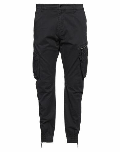 Replay Man Pants Midnight blue Cotton, Elastane Cover