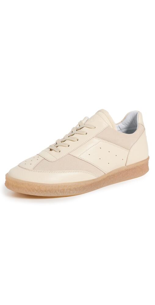 MM6 Maison Margiela Leather Sneakers Tapioca Cover