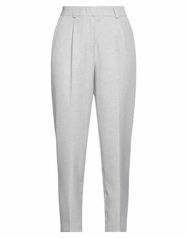 Soallure Woman Pants Light grey Polyester Cover