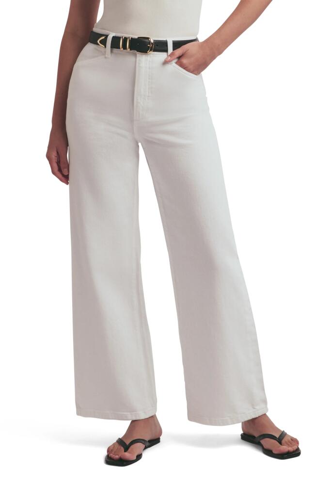 Favorite Daughter The Mischa Wide Leg Jeans in Leche Cover