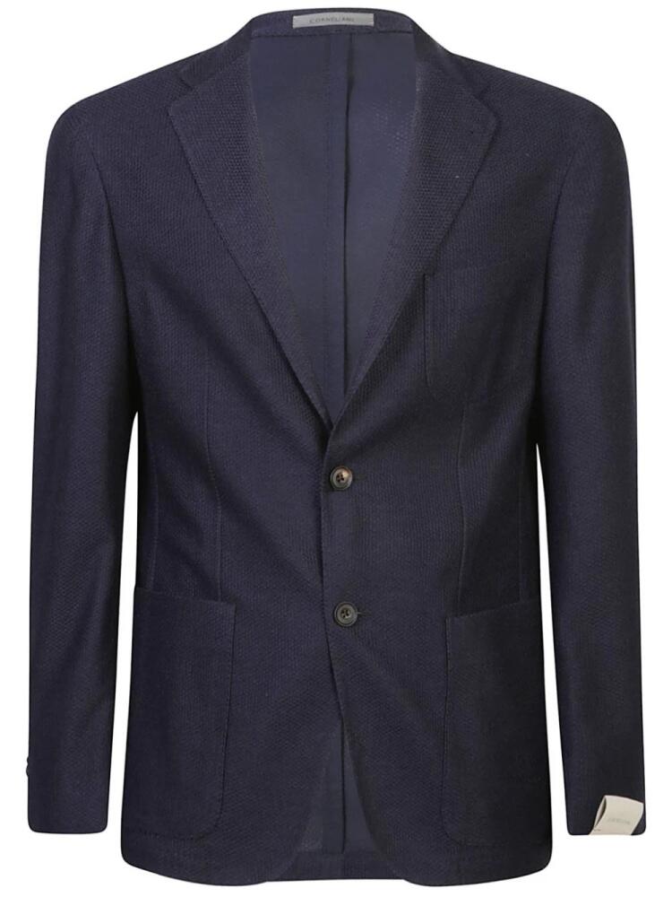 Corneliani single-breasted blazer - Blue Cover