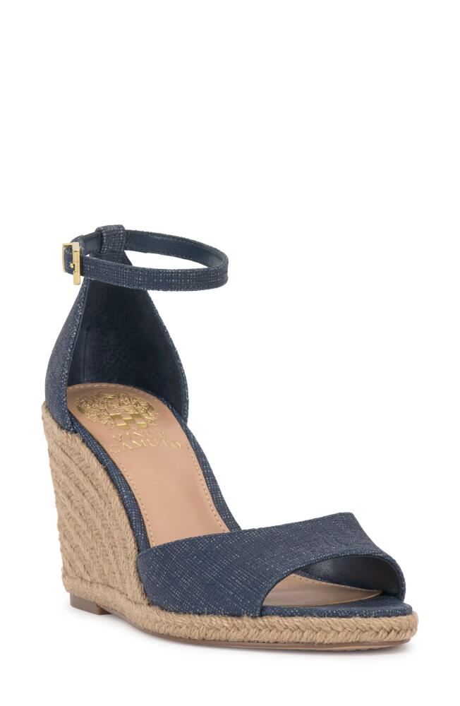 Vince Camuto Felyn Espadrille Wedge Sandal in Elemental Blue Cover