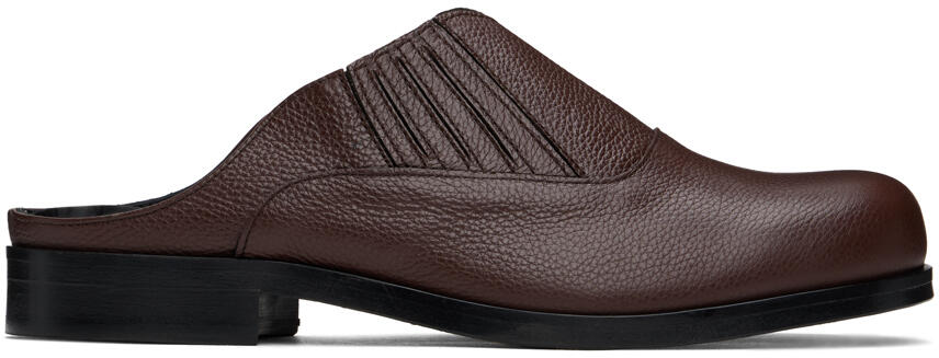 Stefan Cooke SSENSE Exclusive Brown Loafers Cover