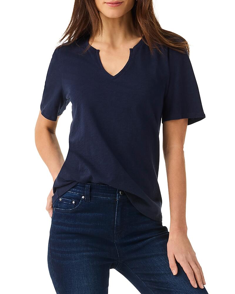 Nzt Nic+Zoe Split Neck Tee Cover