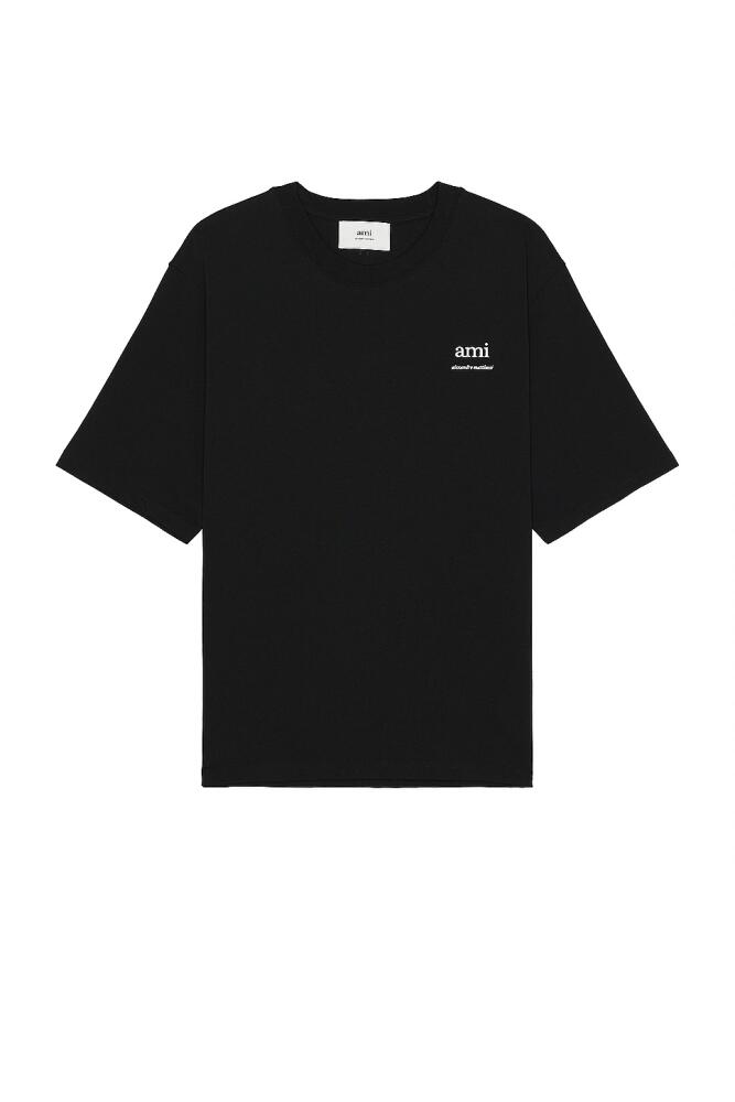 ami T-shirt in Black Cover