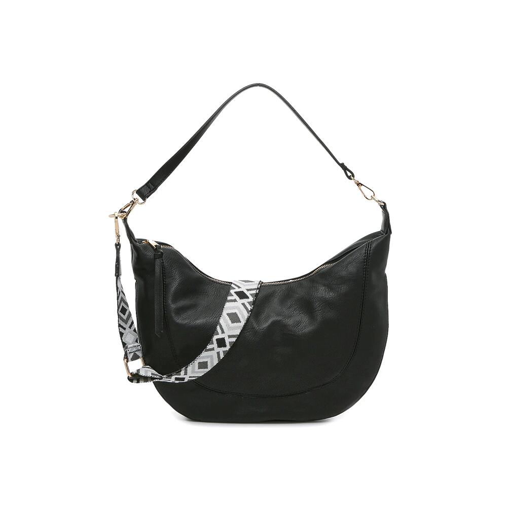 Crown Vintage Guitar Strap Hobo Bag | Women's | Black Cover