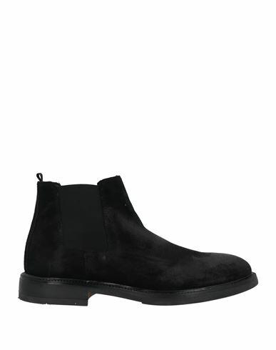 Daniele Alessandrini Homme Man Ankle boots Black Leather Cover