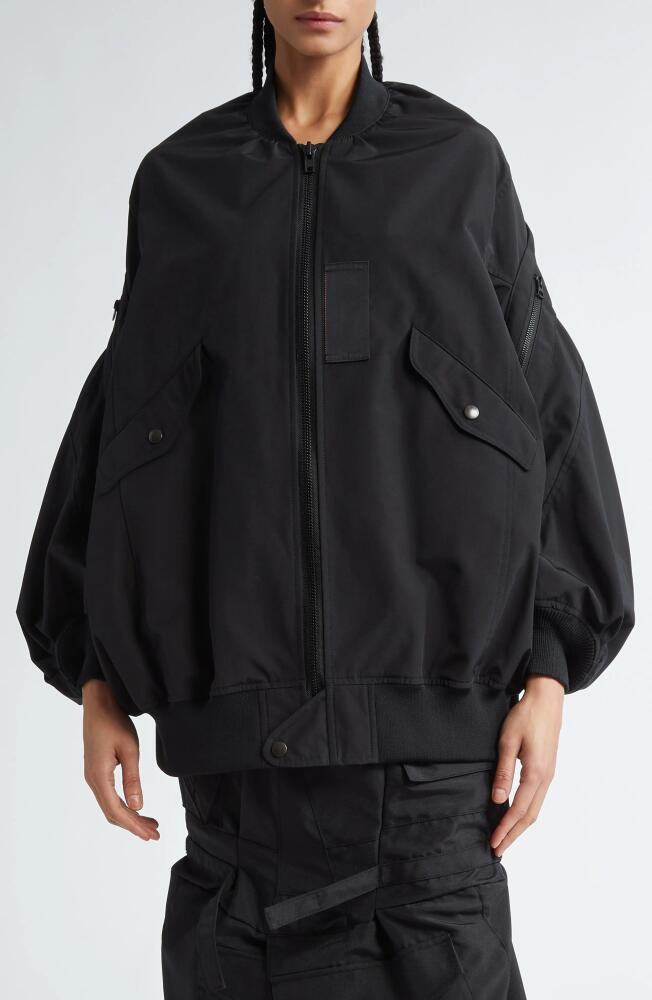 Junya Watanabe Bishop Sleeve Jacket in Black Cover