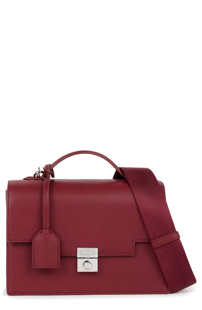 WE-AR4 The Retro Trunk Crossbody Bag in Misty Merlot Cover