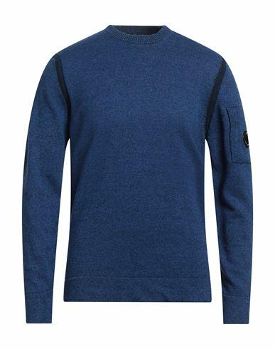 C. p. Company Man Sweater Blue Linen, Cotton, Polyamide Cover