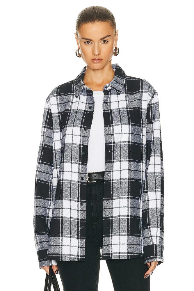 WAO The Flannel Shirt in Black Cover