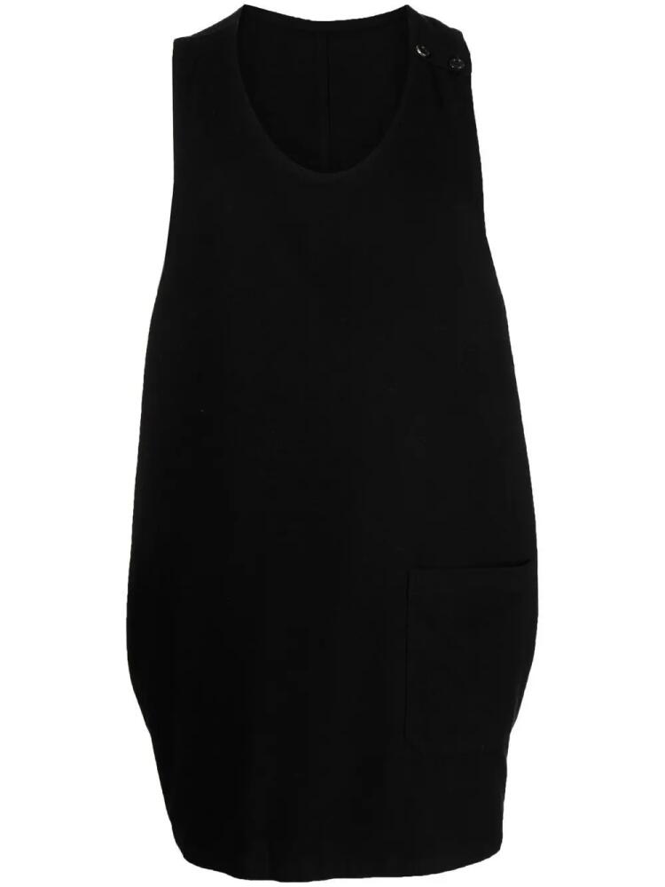 Takahiromiyashita The Soloist sleeveless long tank top - Black Cover