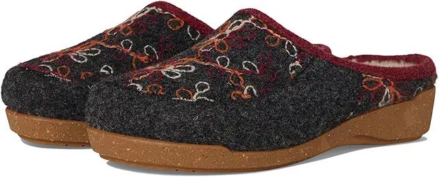 Taos Footwear Woolflower (Charcoal) Women's Slippers Cover