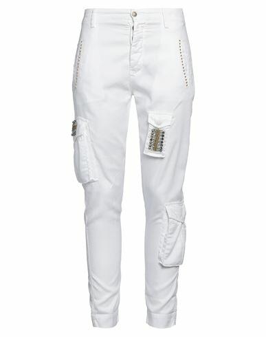 Mason's Woman Pants White Lyocell Cover