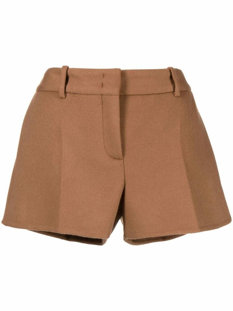 Ermanno Scervino low-rise knitted shorts - Brown Cover