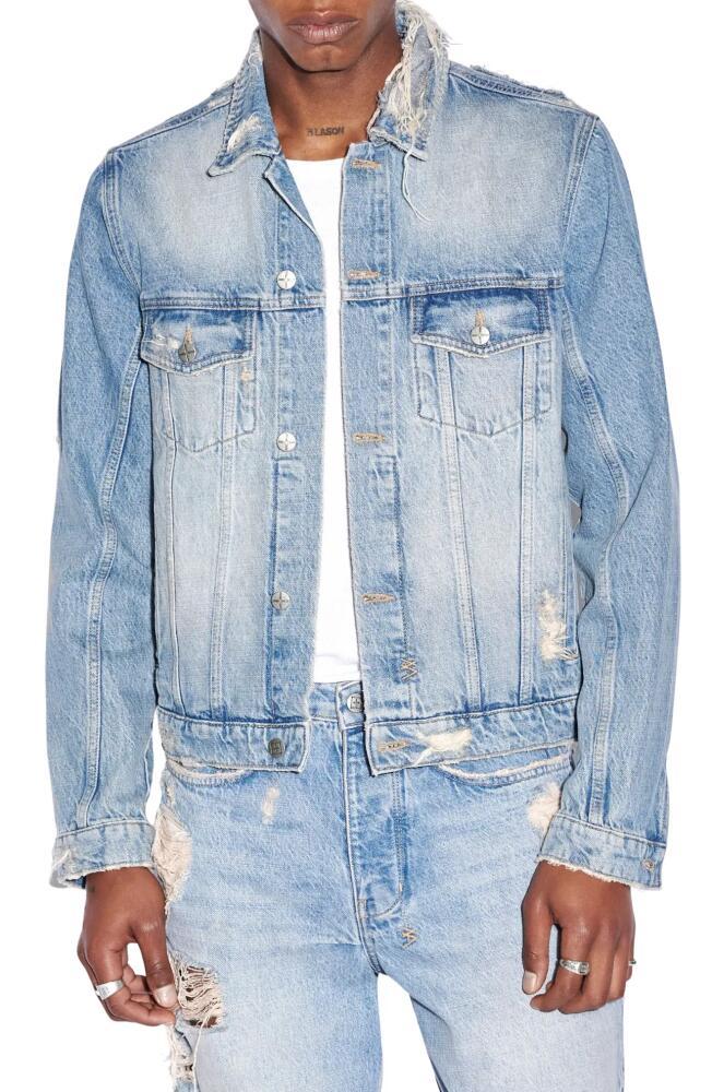 Ksubi Heritage Repair Classic Fit Denim Jacket Cover