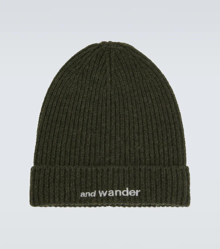 And Wander Ribbed-knit wool beanie Cover