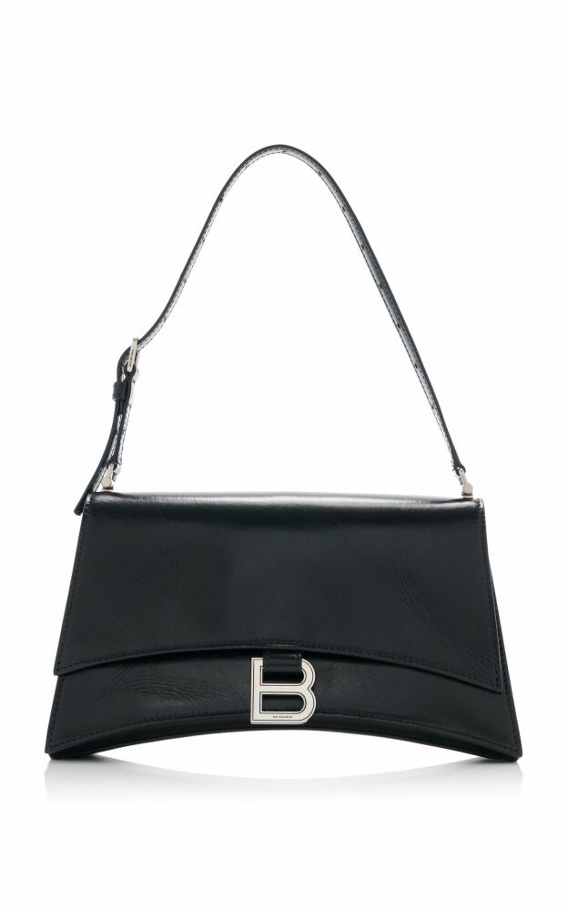 Balenciaga - Small Crush Sling Leather Bag - Black Cover