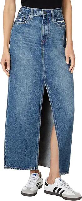 Levi's(r) Premium Ankle Column Skirt (Low FI Prep Transitional) Women's Skirt Cover