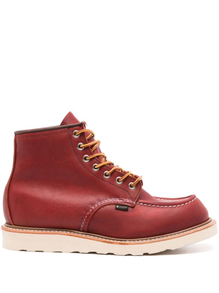 Red Wing Shoes Moc ankle boots Cover