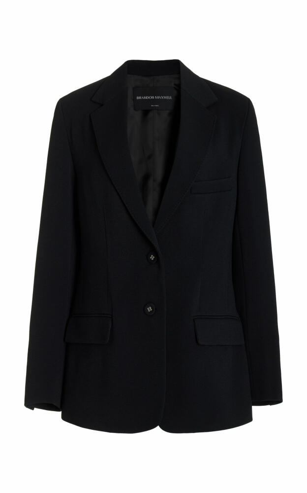 Brandon Maxwell - The Campbell Blazer Jacket - Black Cover