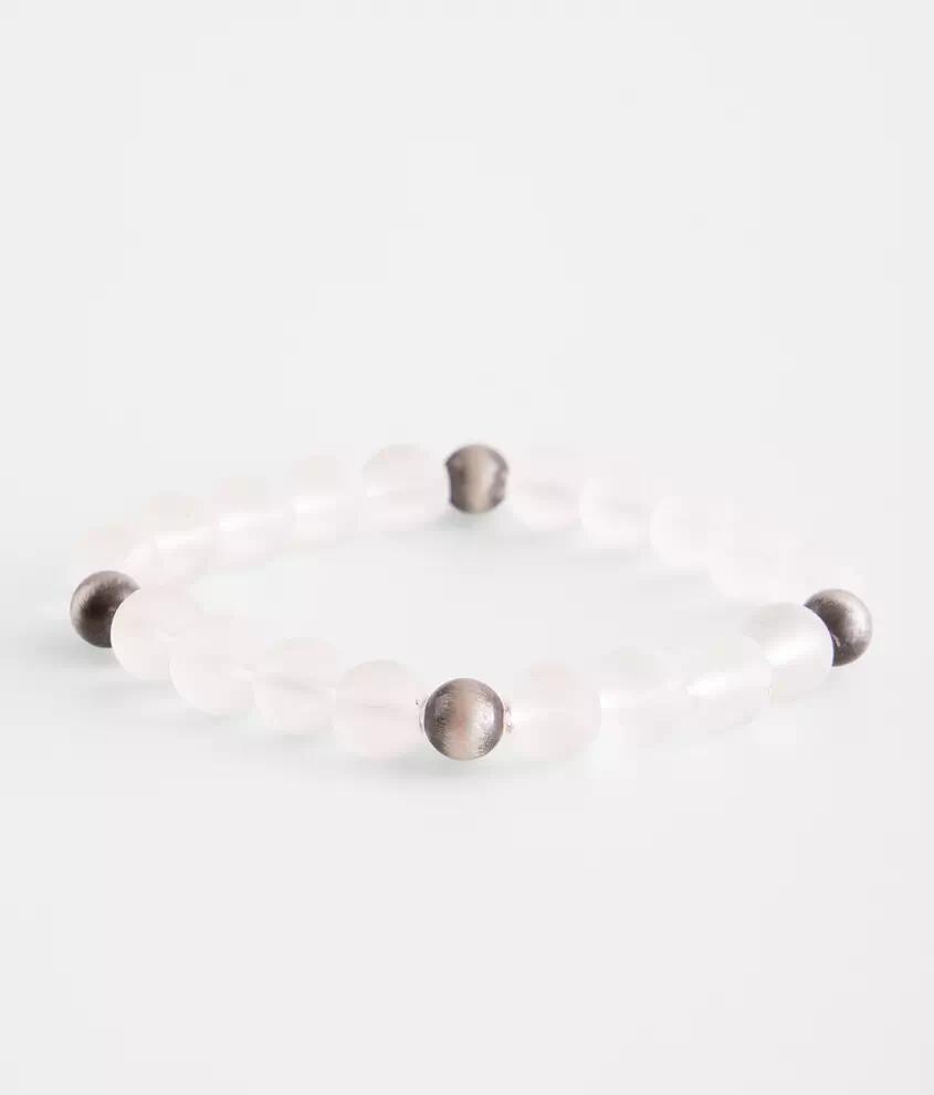 BKE Clear Beaded Bracelet Cover