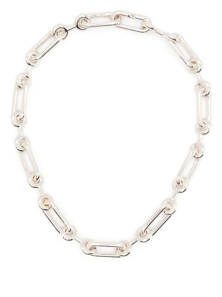 Charlotte Chesnais Binary chain necklace - Silver Cover