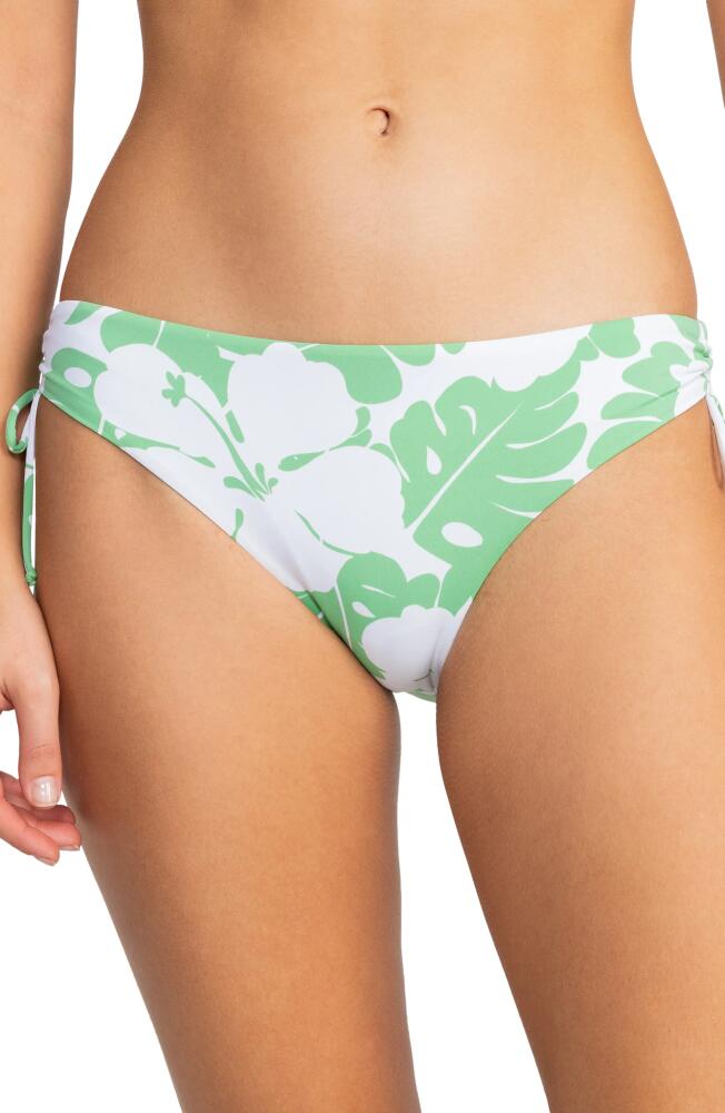 Roxy Side Tie Hipster Bikini Bottoms in Zephyr Green Og Roxy Cover