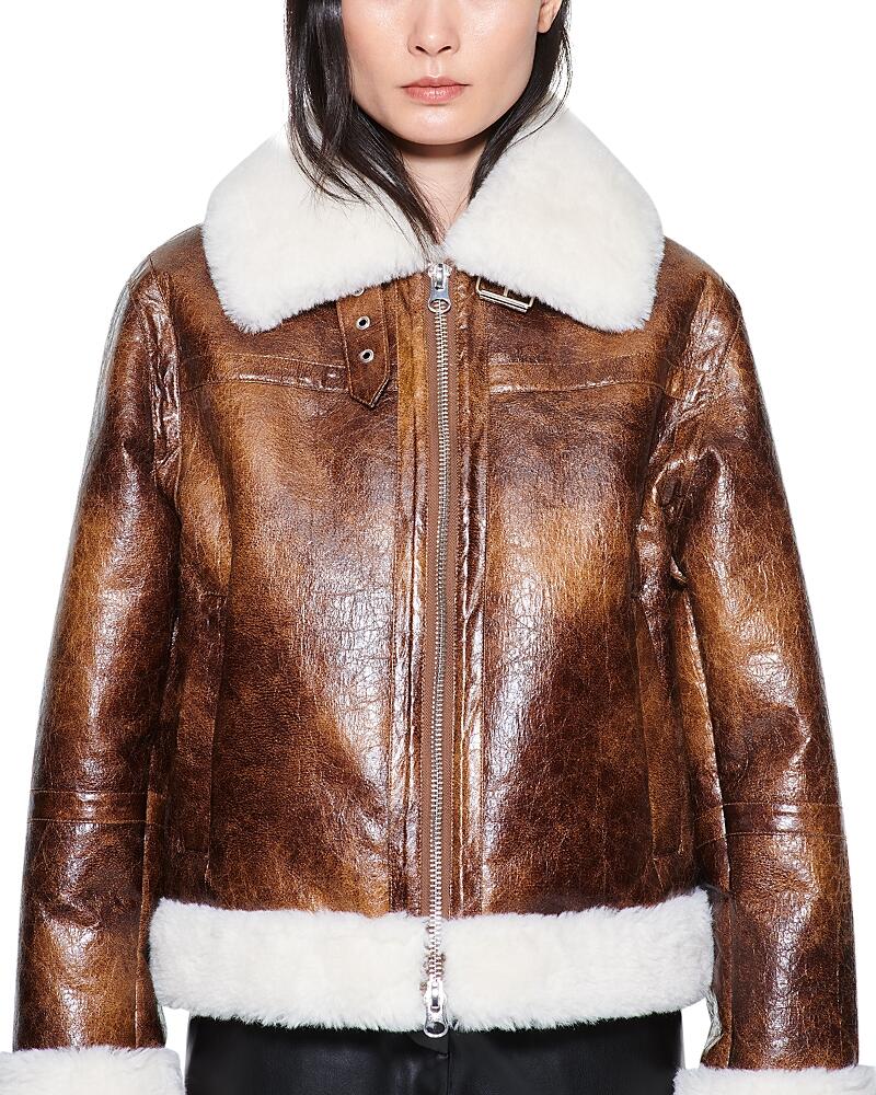 Stand Studio Lorelle Faux Shearling Jacket Cover