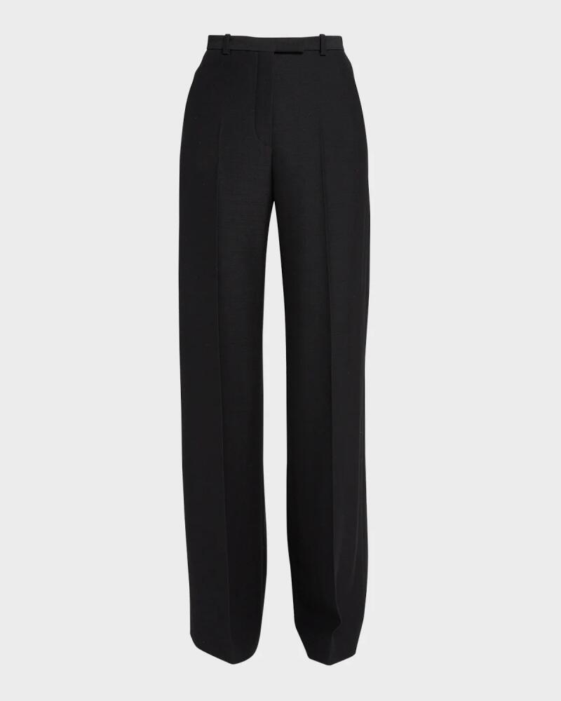 Loro Piana Emmit Slubbed Wool Trousers Cover