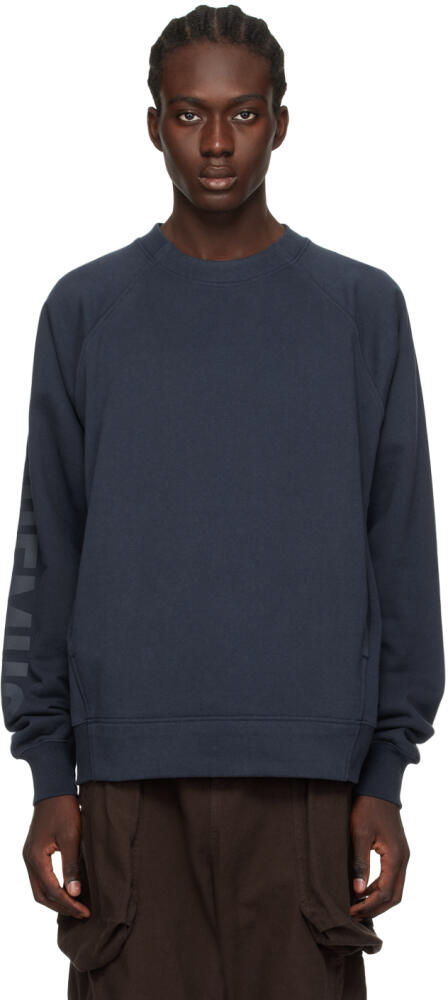 JACQUEMUS Navy Les Classiques 'Le Sweatshirt Typo' Sweatshirt Cover