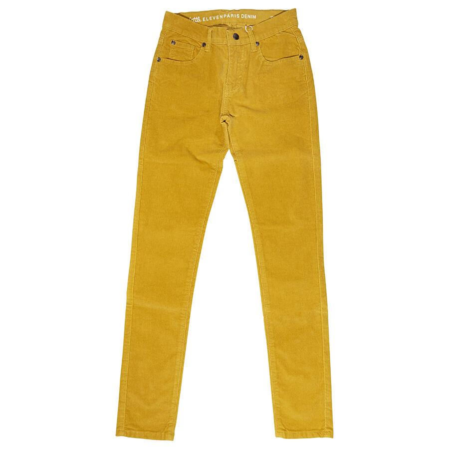 Little Eleven Paris Boys Yellow Melty Long Pants Cover