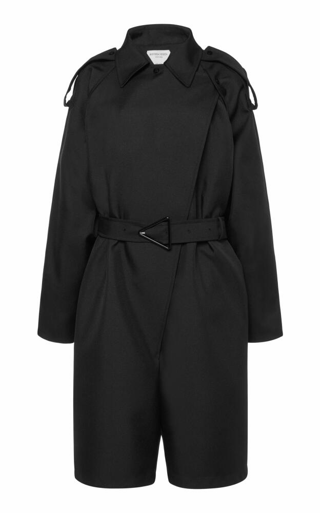 Bottega Veneta - Belted Gabardine Jumpsuit - Black Cover