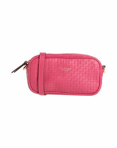 Visone Woman Cross-body bag Magenta Soft Leather Cover