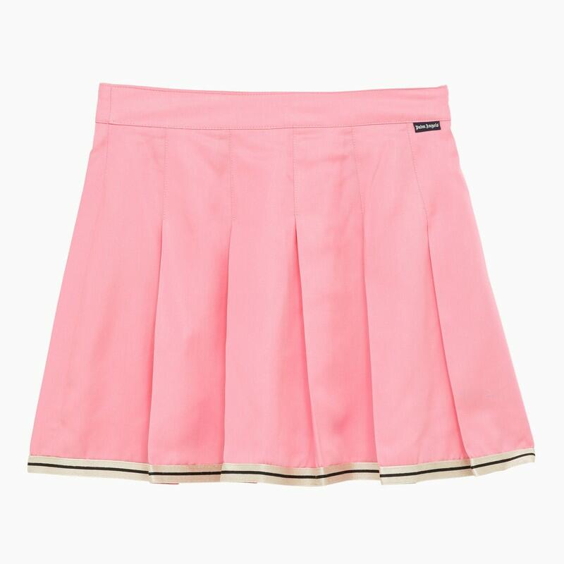 Palm Angels Pink pleated miniskirt Cover