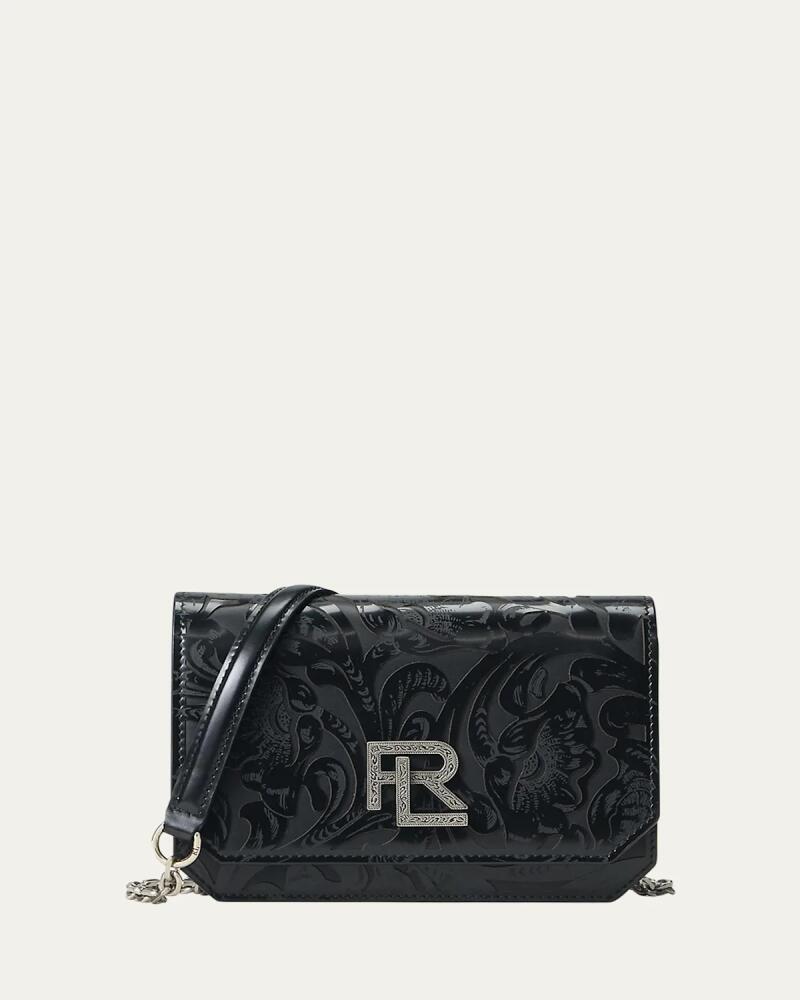 Ralph Lauren Collection RL 888 Tooled Mini Crossbody Chain Bag Cover