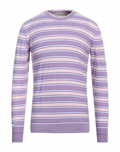 Golden Goose Man Sweater Lilac Cotton, Merino Wool, Polyester Cover