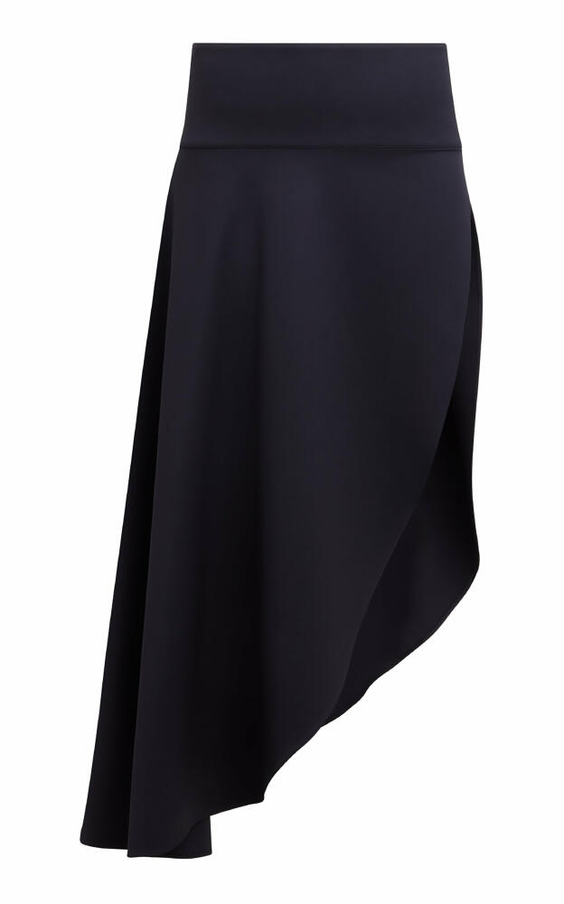 ALAA - Asymmetric Merino Wool Maxi Skirt - Black Cover