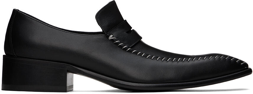 Martine Rose Black Snout Stitch Loafers Cover