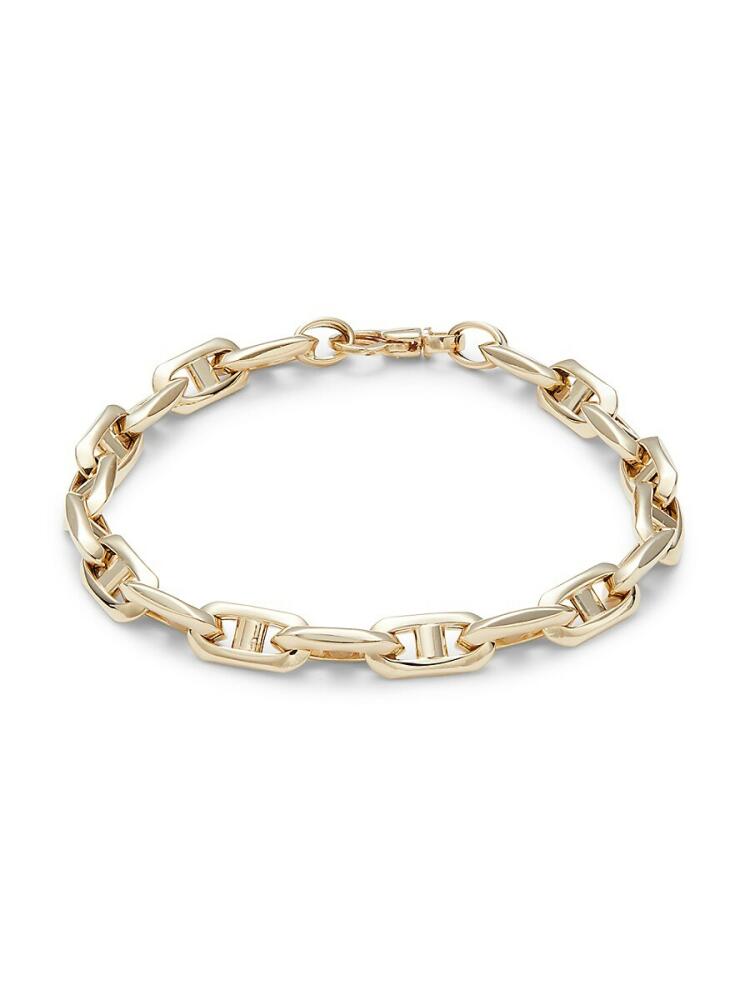 Saks Fifth Avenue Made in Italy Women's 14K Yellow Gold Link Bracelet Cover