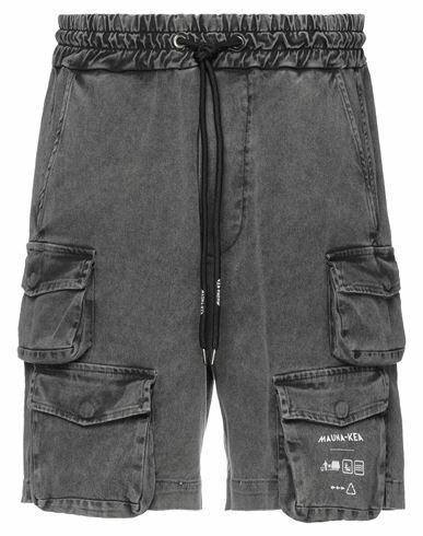 Mauna Kea Man Shorts & Bermuda Shorts Grey Cotton, Elastane Cover