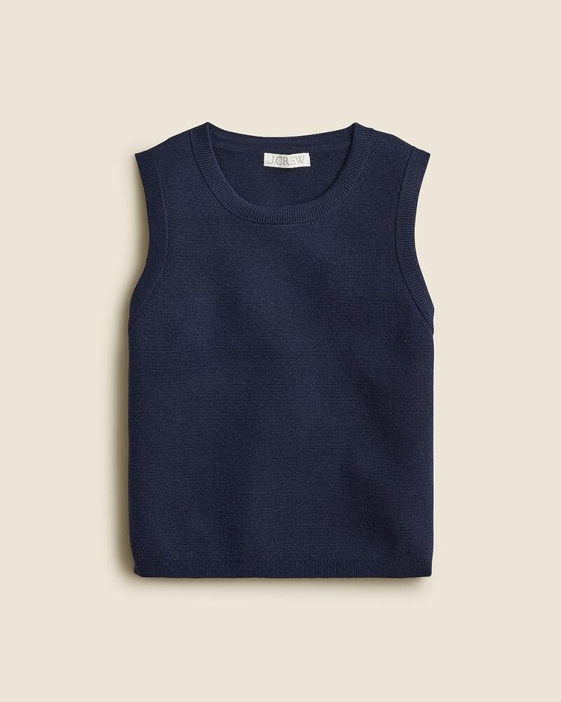 J.Crew Sweater shell in TENCEL™ lyocell blend. Cover